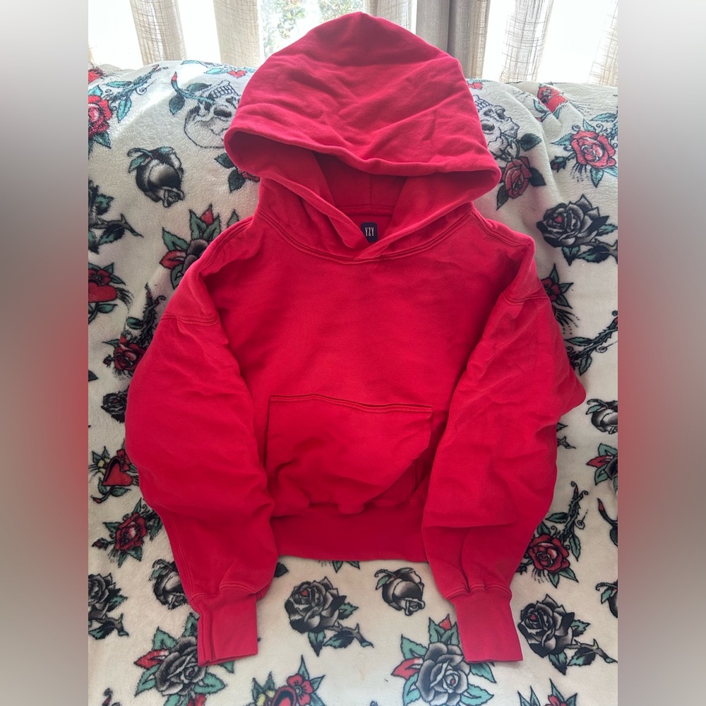 Yeezy Gap FW21 Hoodie 'Red' - "Perfect Hoodie" - Brand New - Picture 2 of 11